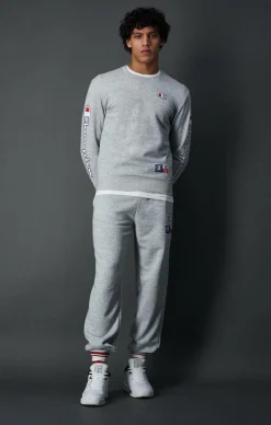 Champion Crewneck Sweatshirt New Oxford Grey Melange Grå New