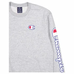 Champion Crewneck Sweatshirt New Oxford Grey Melange Grå New