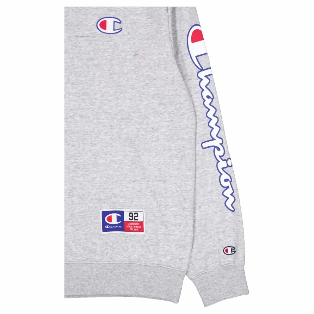 Champion Crewneck Sweatshirt New Oxford Grey Melange Grå New
