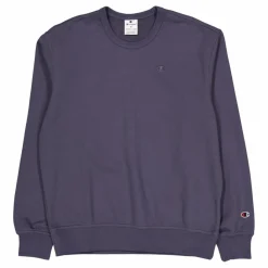 Champion Crewneck Sweatshirt Nine Iron Lila Outlet