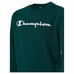 Champion Crewneck Sweatshirt Rain Forest Grön Outlet