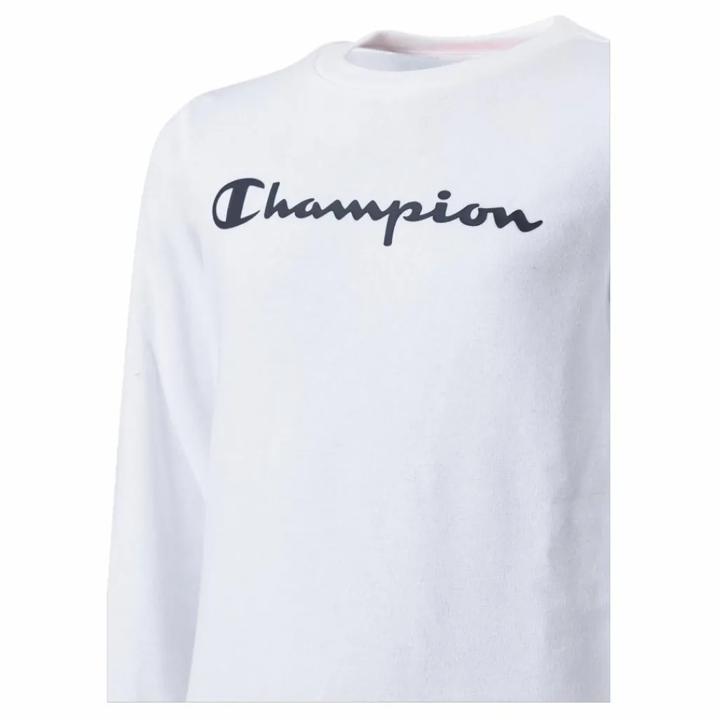 Champion Crewneck Sweatshirt Ww001 Vit New