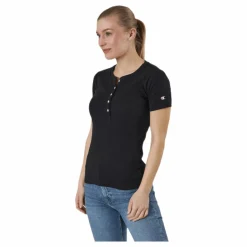 Champion Crewneck T-Shirt Black Svart Clearance