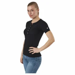 Champion Crewneck T-Shirt Black Svart Clearance