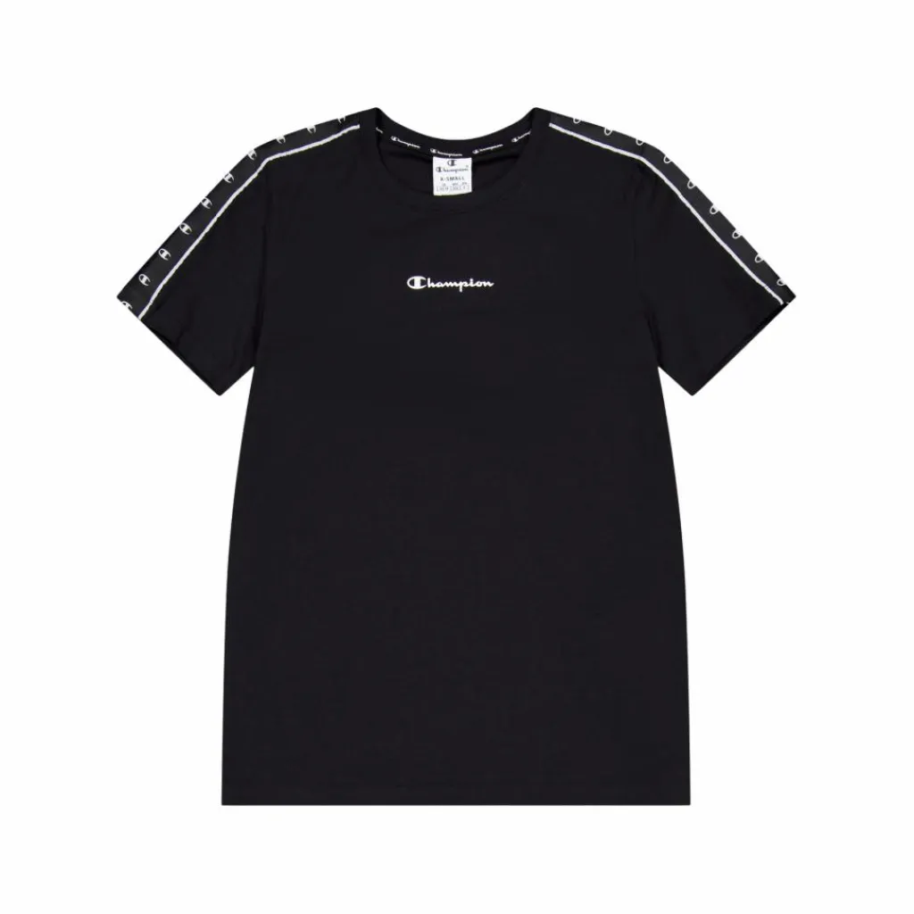 Champion Crewneck T-shirt Black Beauty Svart Clearance