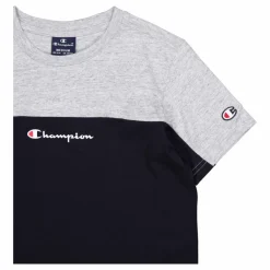 Champion Crewneck T-shirt Black Beauty Flerfärgad Online