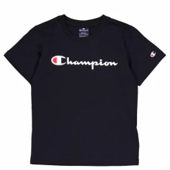 Champion Crewneck T-shirt Black Beauty Svart Online