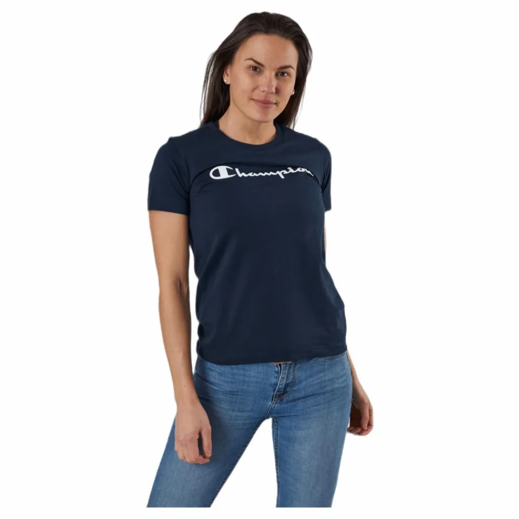 Crewneck T-Shirt Blue*Champion Discount