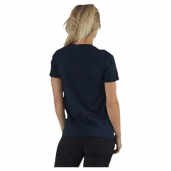 Champion Crewneck T-Shirt Blue Blå New