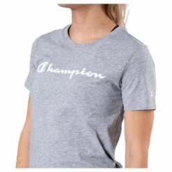 Champion Crewneck T-Shirt Grey Grå Hot