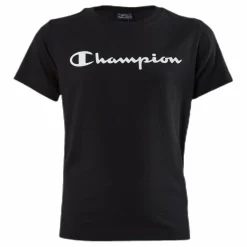Crewneck T-Shirt Junior Black*Champion Sale