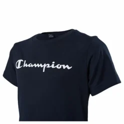 Champion Crewneck T-Shirt Junior Blue Blå Hot