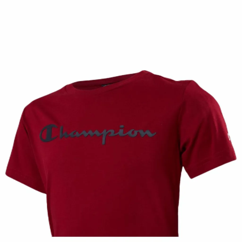 Champion Crewneck T-Shirt Junior Red Röd Hot