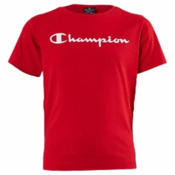 Champion Crewneck T-Shirt Junior Red Röd Outlet