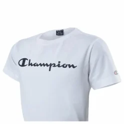 Crewneck T-Shirt Junior White*Champion