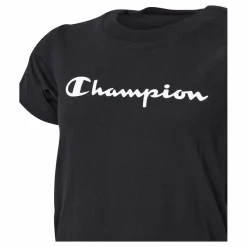 Champion Crewneck T-shirt Kk001 Svart Clearance