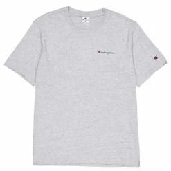 Champion Crewneck T-shirt New Oxford Grey Melange Grå Best