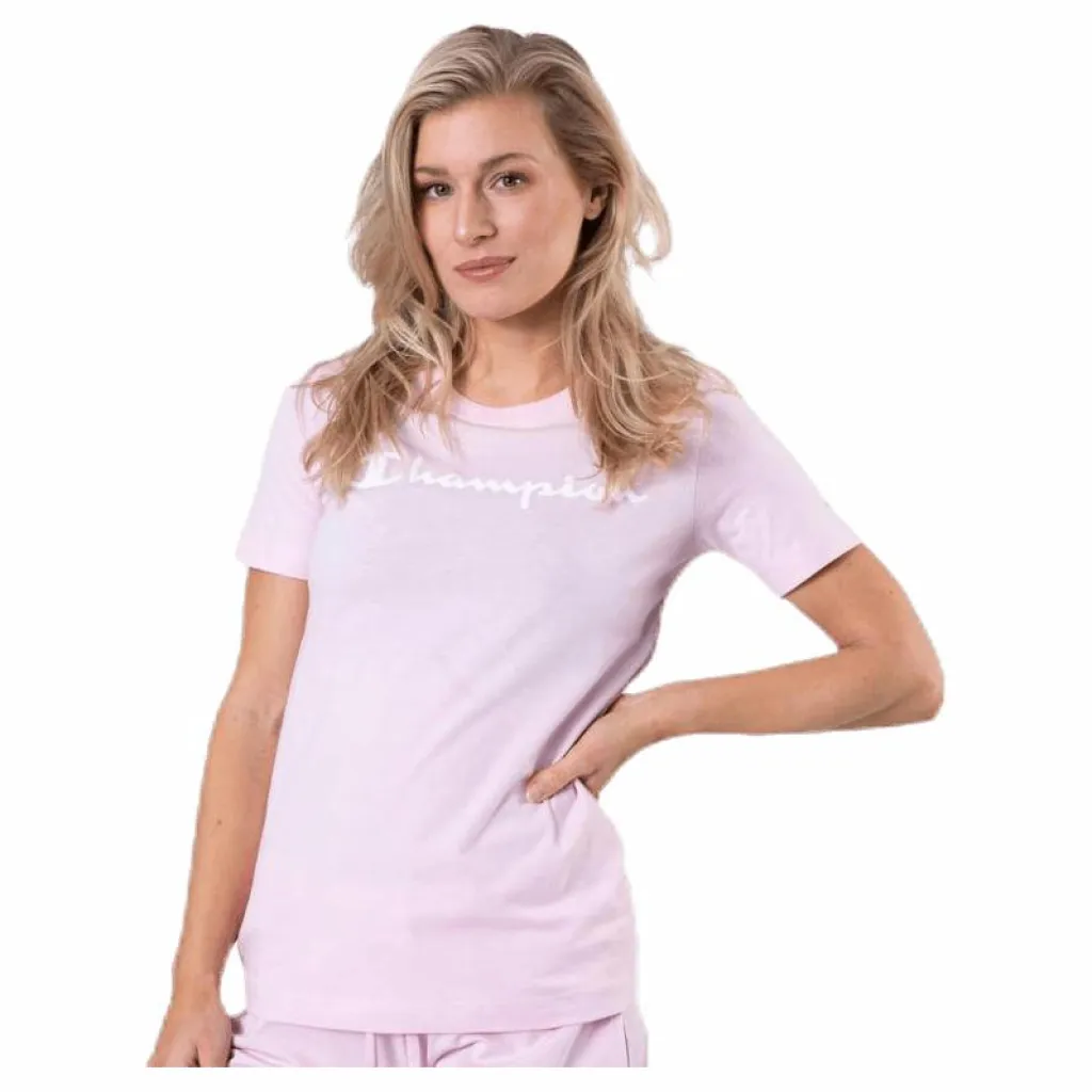 Crewneck T-Shirt Pink*Champion Discount