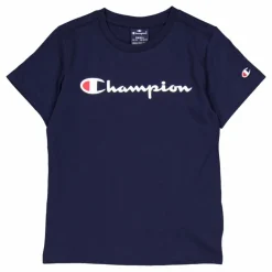 Champion Crewneck T-shirt Sky Captain Blå Hot