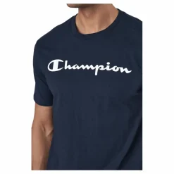 Champion Crewneck T-shirt Sky Captain Blå Clearance