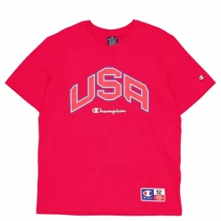 Champion Crewneck T-shirt True Red Röd Online
