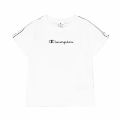 Champion Crewneck T-shirt White Vit Outlet