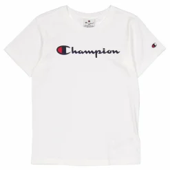 Champion Crewneck T-shirt White Vit Hot
