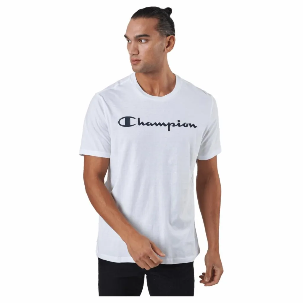 Champion Crewneck T-shirt Ww001 Vit Best