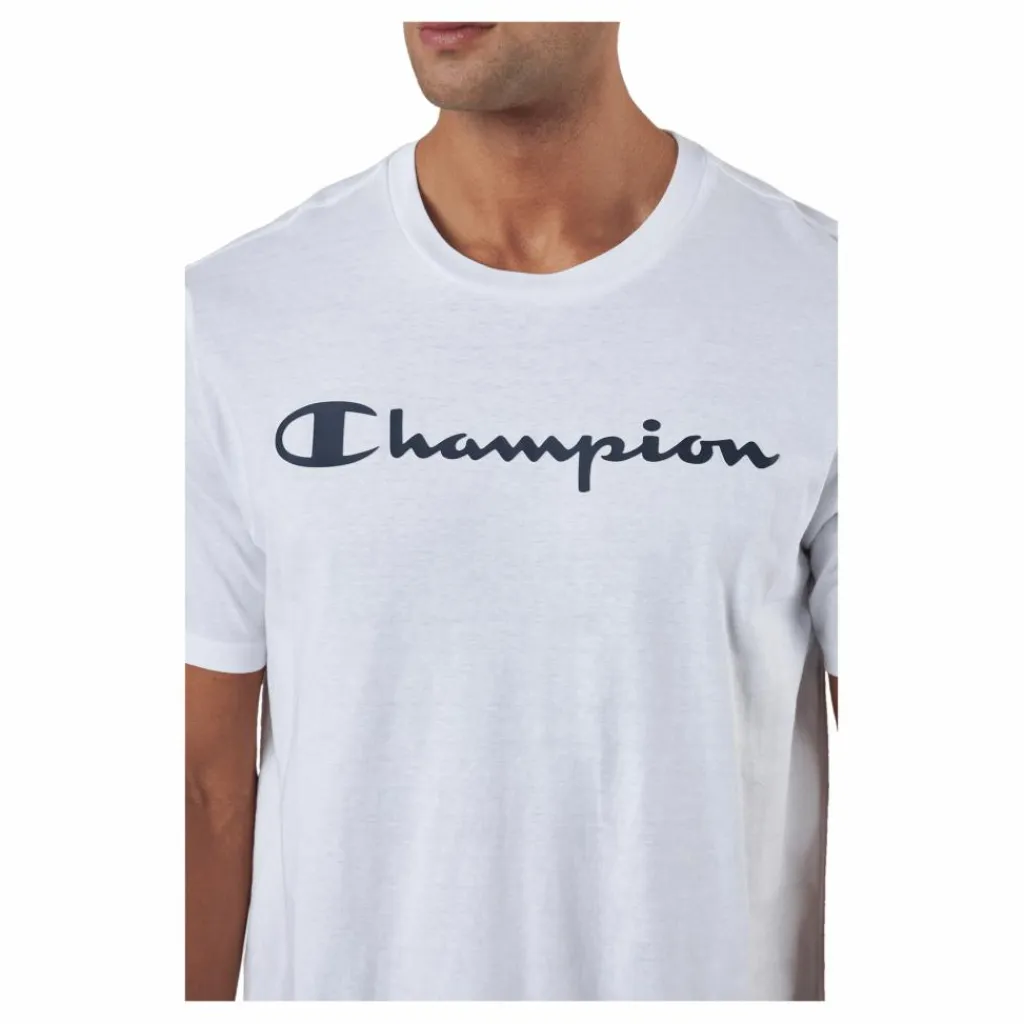 Champion Crewneck T-shirt Ww001 Vit Best