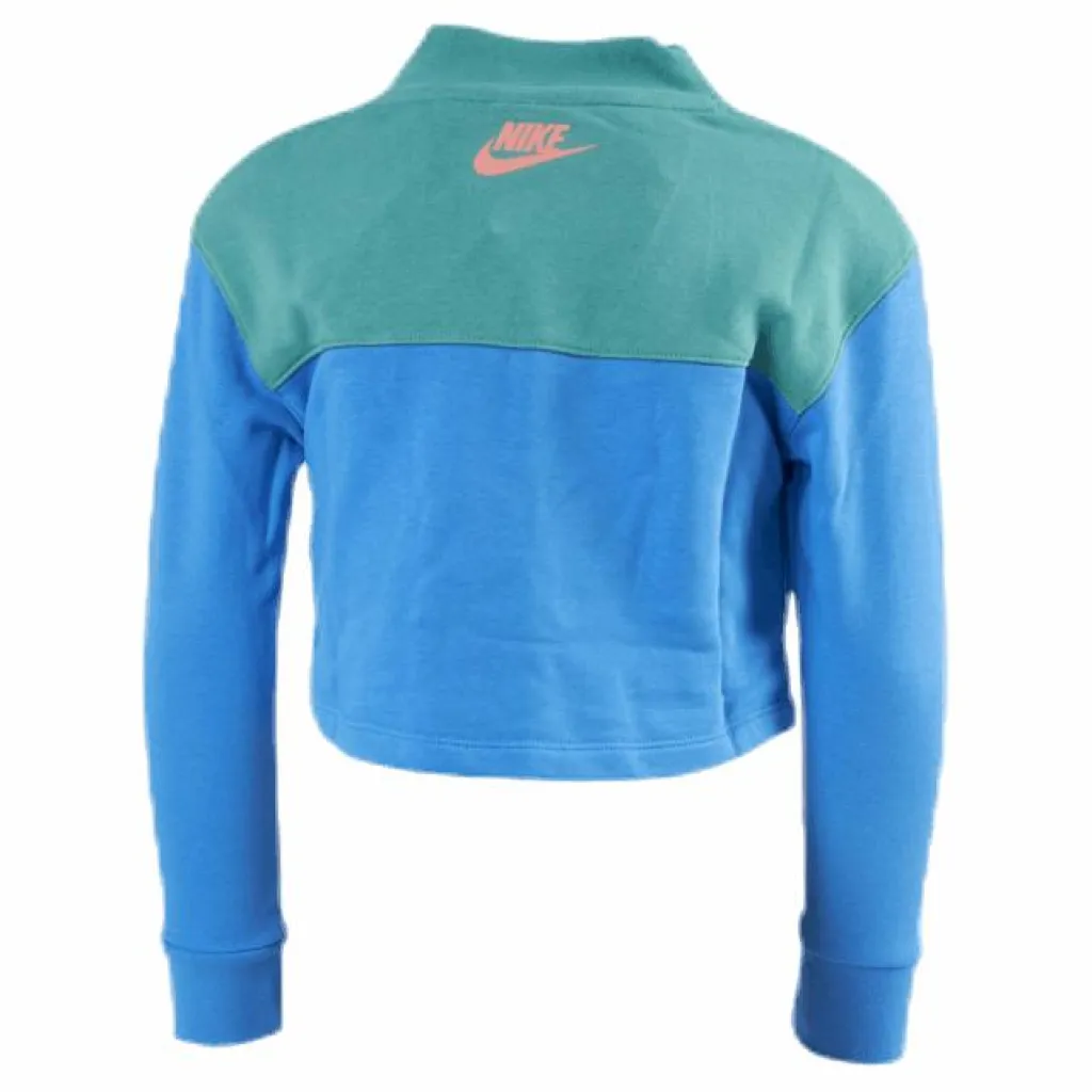 Nike Crop Crew Jr Blue/Orange/Green Blå Discount