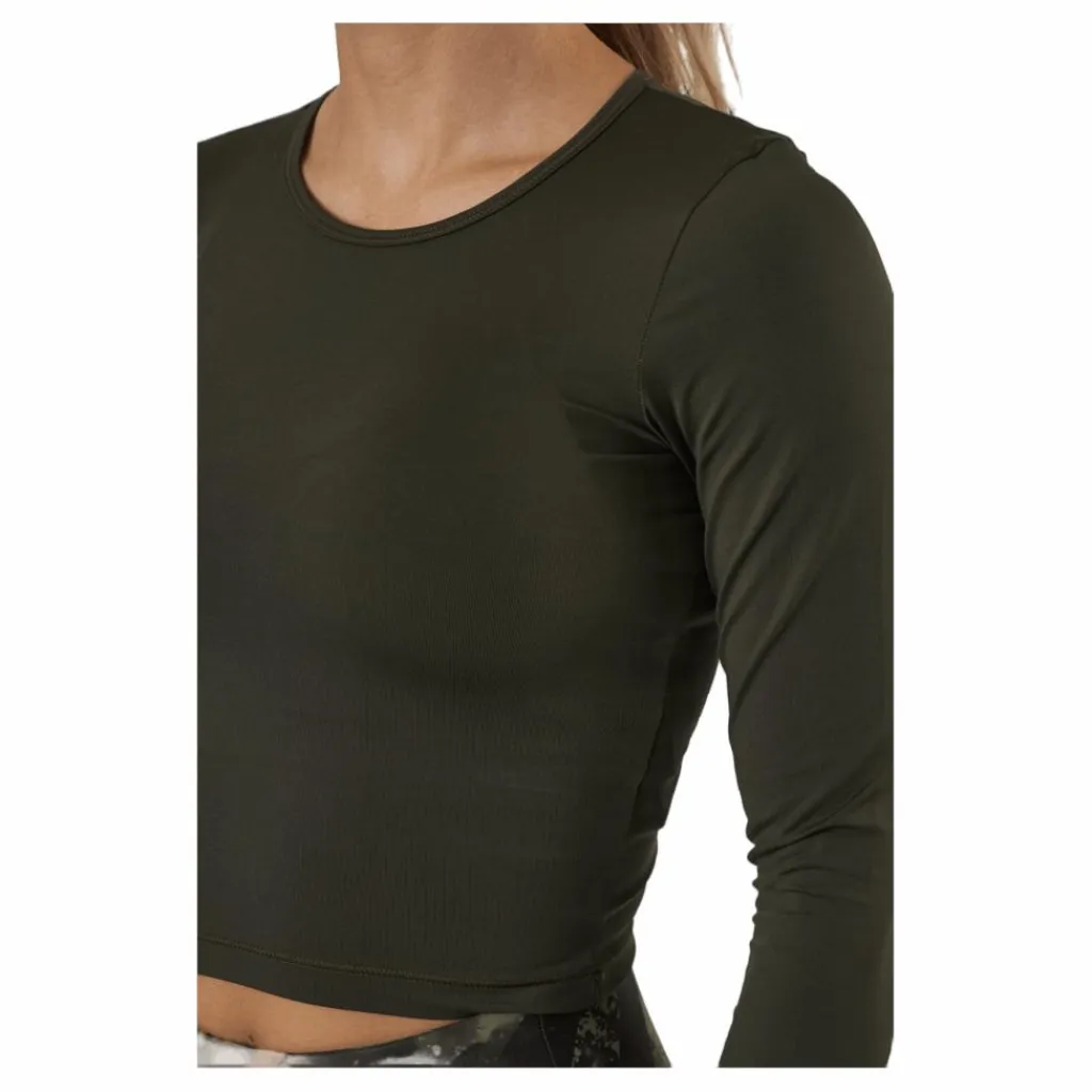 Crop Long Sleeve Forest Green*Casall Online