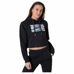 Cropped Dpm Hood Black*Björn Borg Online