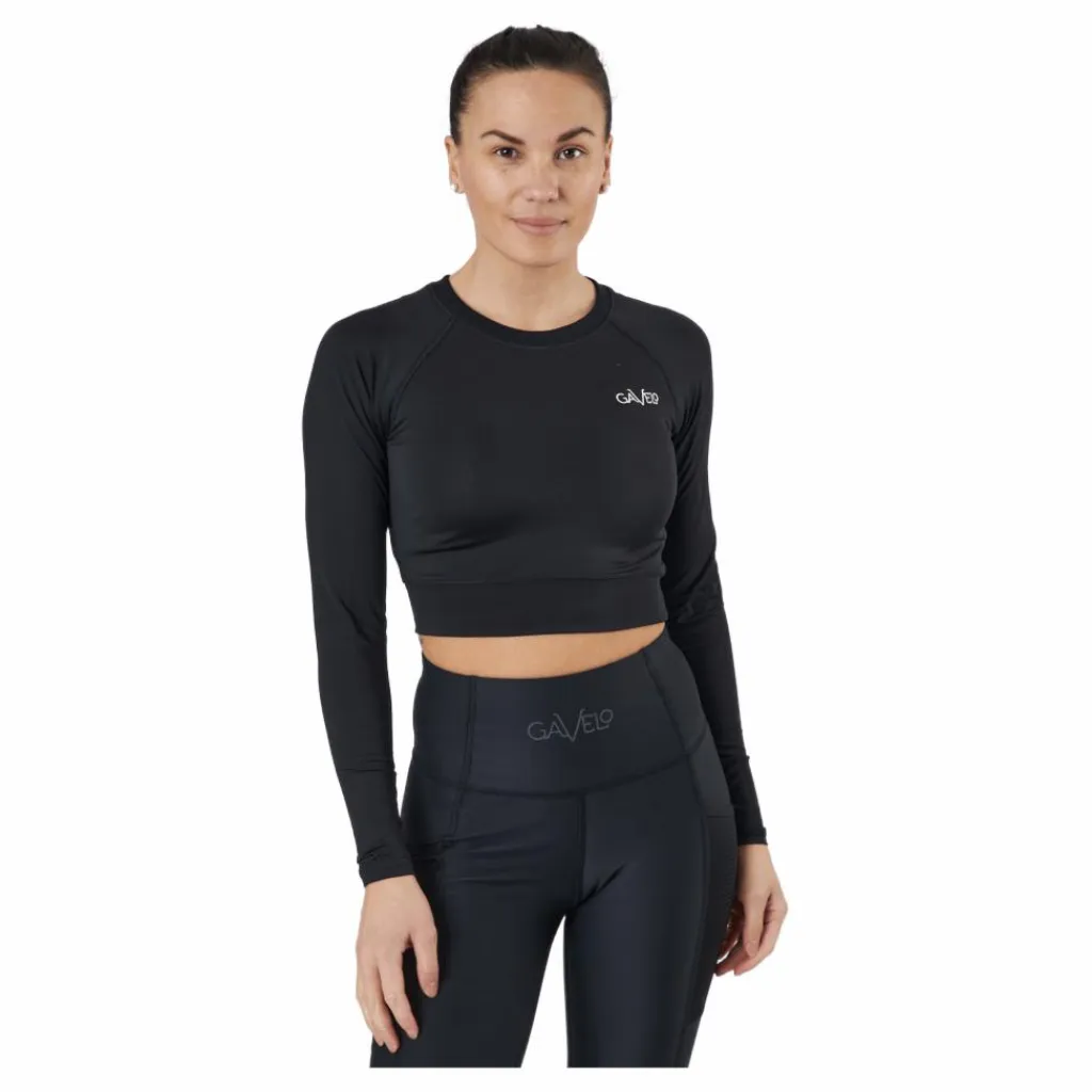 Cropped Longsleeve Black*Gavelo Online