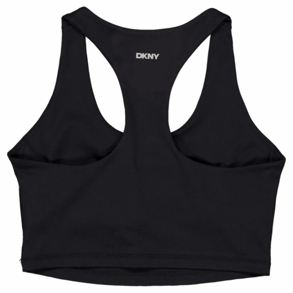 DKNY Sport Cropped Tank Black Svart