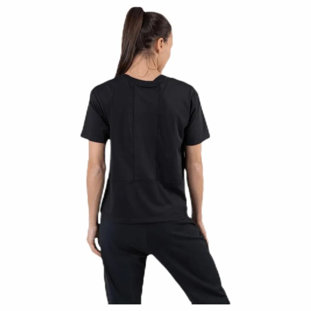 Newline Cropped Tee Black Svart Outlet