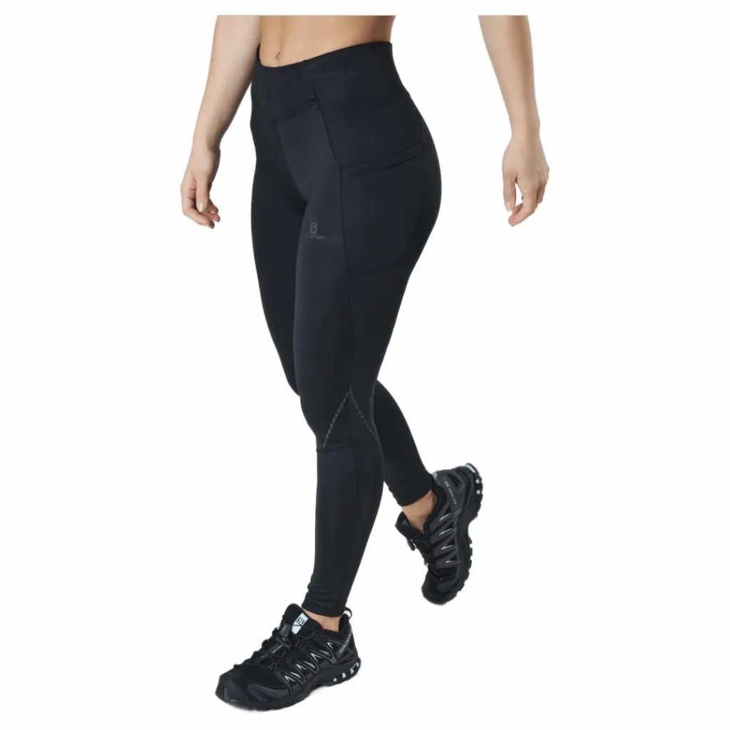 Salomon Cross Run 28'' Tight W Black Svart
