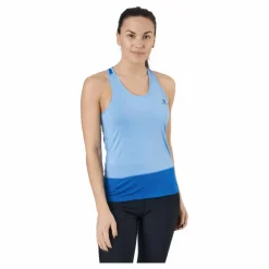 Cross Run Tank W Provence/heather/nautical Blue*Salomon Online
