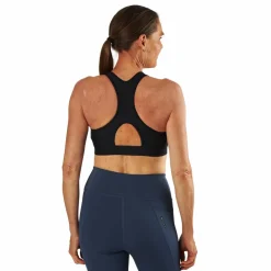 Under Armour Crossback Mid Bra Black Svart Online