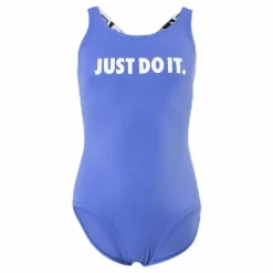 Nike Swim Crossback One Piece Junior Blue Blå Hot