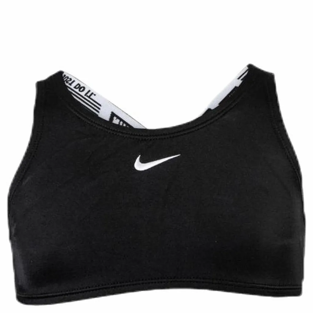 Nike Swim Crossback Sport Bikini Junior Black Svart New