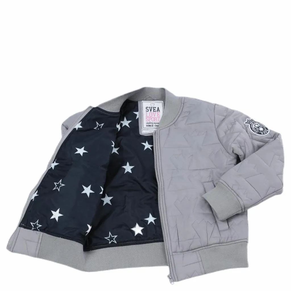 Svea Crown Star Jacket Grey Grå New