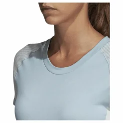 adidas Cru Tee Primeknit Blue/Grey Vit Sale