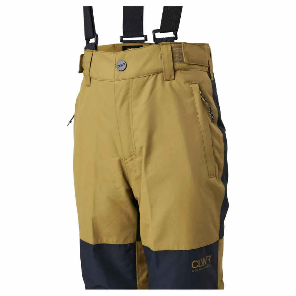 ColourWear Cube Bib Pant Jr Light Olive Gul Hot