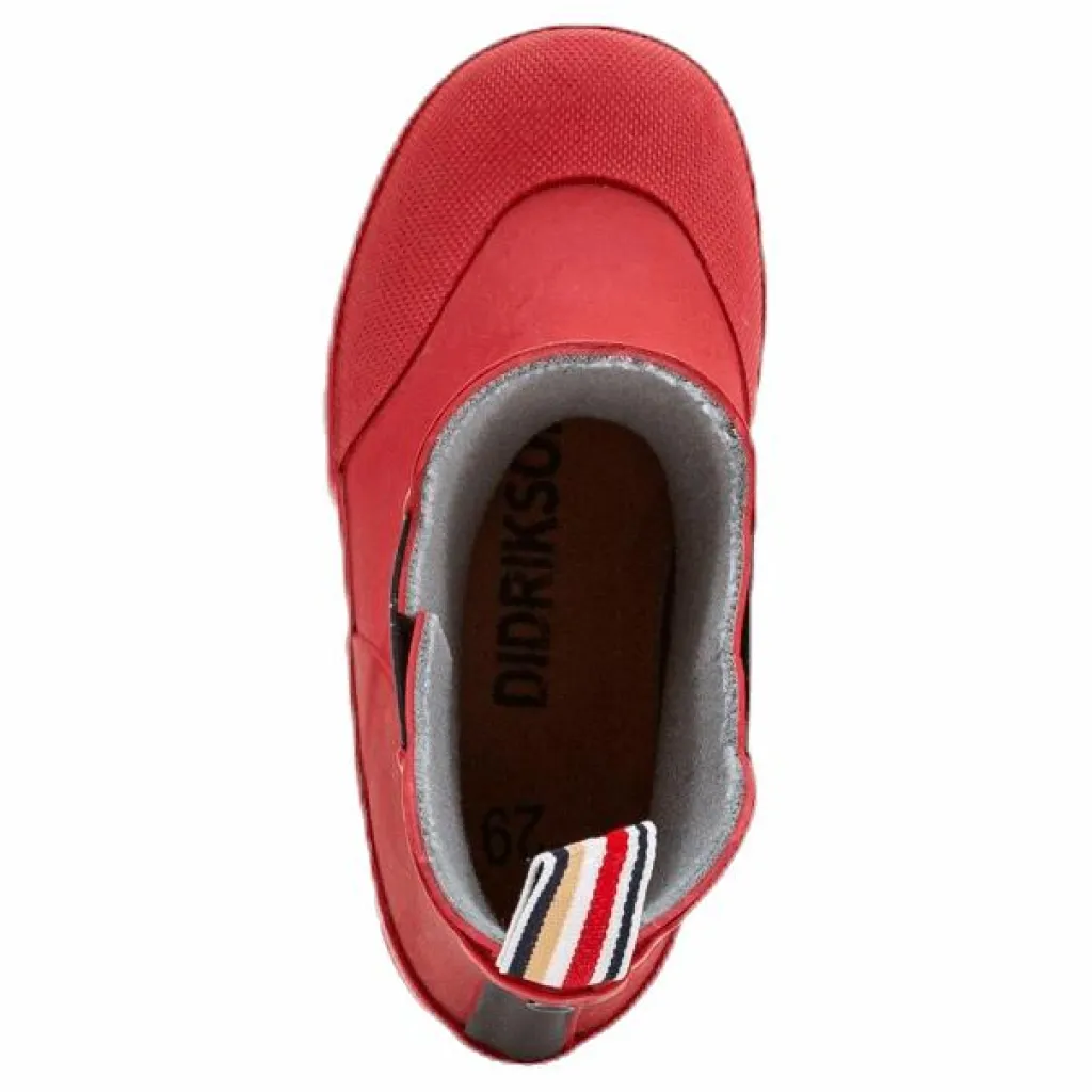 Didriksons Cullen Kids Boot Red Röd Outlet