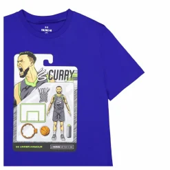 Under Armour Curry Animated Tee 1 Royal Lila