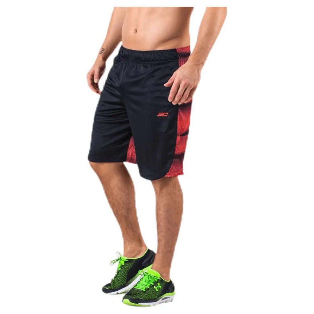 Under Armour Curry 10in Elevated Short Black Svart New