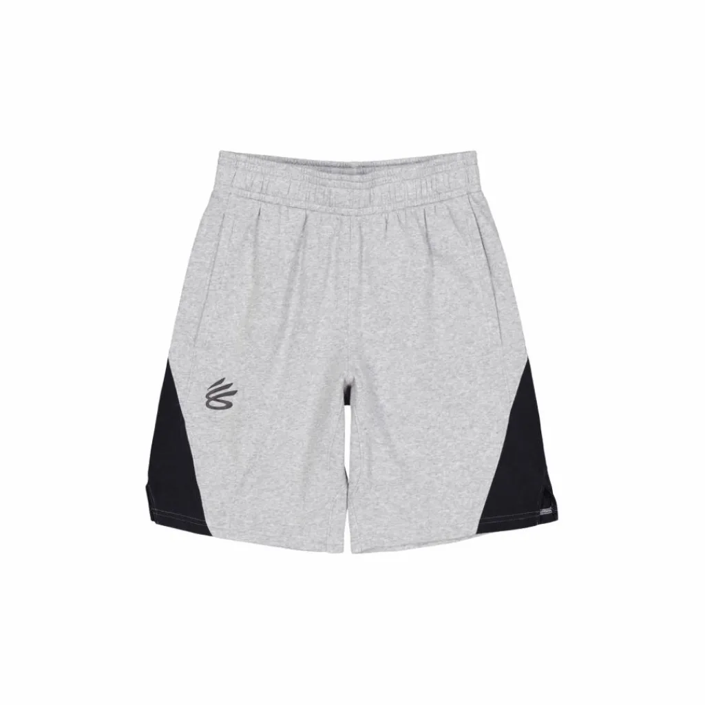 Under Armour Curry Splash Fleece Short Mod Gray Grå