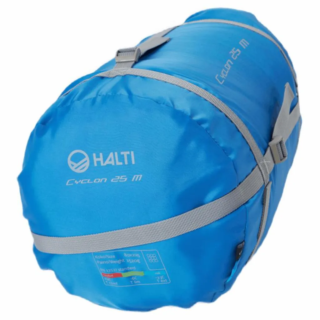 Halti Cyclon 25m Rc Sleeping Bag 90 Blue Aster Blå Sale