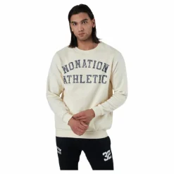 Dacota Crew Neck Sweater White*Nonation New