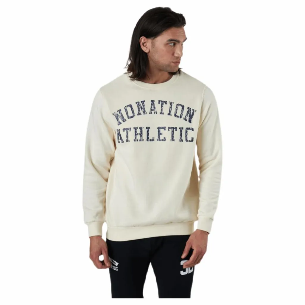 Dacota Crew Neck Sweater White*Nonation New
